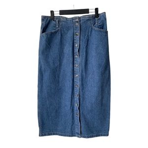 Vintage Denim Skirt